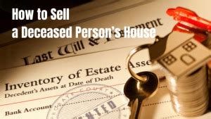 How To Sell A Deceased Person S House Anthony S Park PLLC