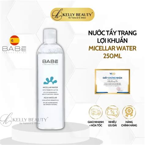 Nước Tẩy Trang Lợi Khuẩn Cho Mọi Loại Da BABE Micellar Water Chiaki vn