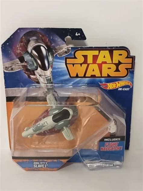STAR WARS HOT Wheels Boba Fett S Slave Starship Vehicle EUR PicClick FR