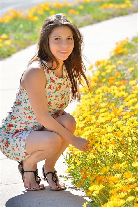 Stacey Ii Nude In Stacey Spring Flowers At Ftv Hunter