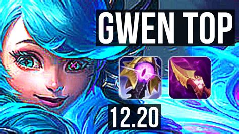 Gwen Vs Akali Top 7 1 6 600 Games Godlike Kr Master 12 20