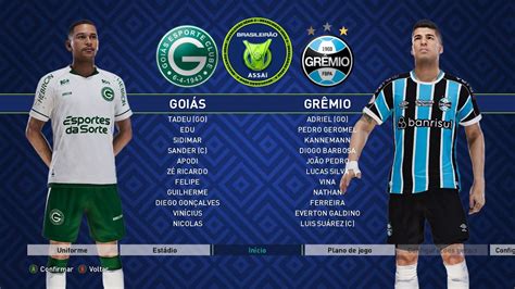 Brasileirão Série A 11 Rodada Goiás x Grêmio NOVA VERSÃO 9 9