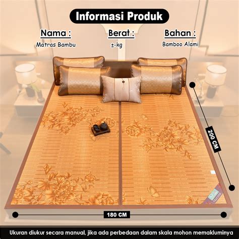 Jual Tikar Bambu Tatami Tikar Lipat Bambu Tatami Terbaru Free