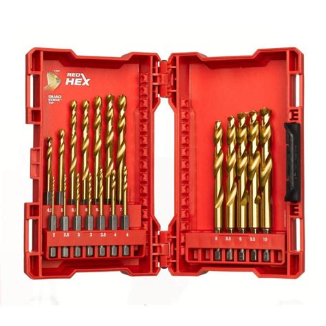 Coffret Forets M Taux Hss G Red Hex Milwaukee