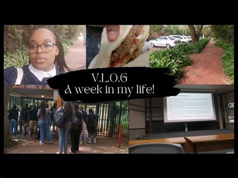 Vlog Week In My Life Uni Diaries Test Week South African