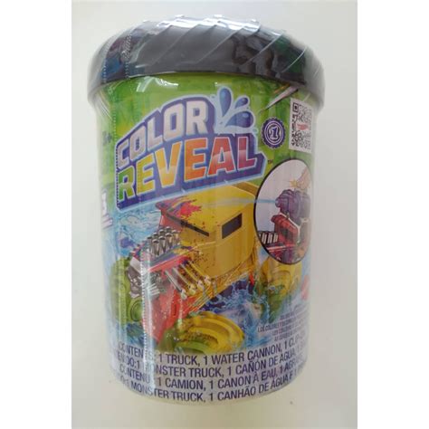 Hot Wheels Monster Trucks Color Reveal Assortment ฮอตวล มอนสเตอรทรคส รถคลเลอรรวล คละแบบ
