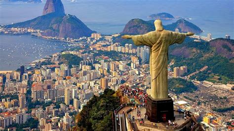 Cristo Redentor Statue Of Christ The Redeemer Rio De Janeiro Brazil Tourist Destinations