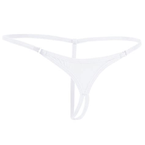 Sexy Women S Pearls Massage G String T Back Thong Briefs Lingerie Underwear Ebay