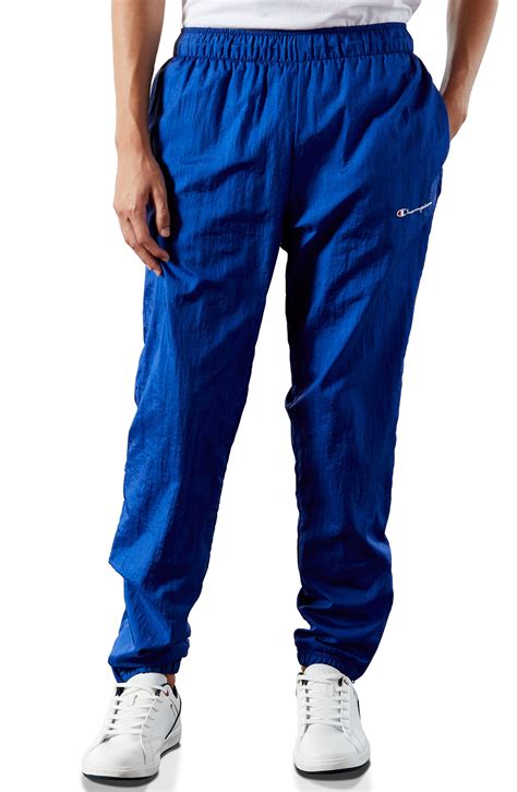 Champion Synthetic C Life Nylon Warm Up Pants In Blue For Men Lyst