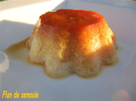 Recette Gateau De Semoule Au Caramel Sans Oeuf