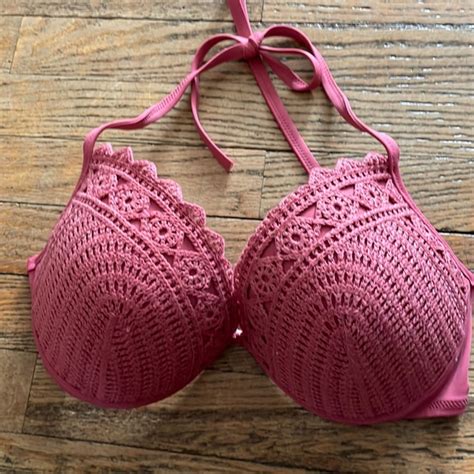 Shade Shore Swim Shadeshore Crochet Bikini Top Dd Poshmark