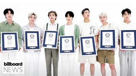 BTS Earns Three New Social Media Guiness World Records Billboard News