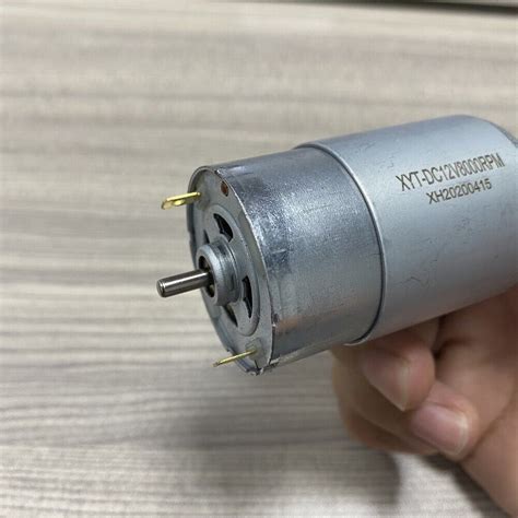 RS 555 550 Dual Double 3 17mm Shaft Micro 36mm Electric Motor DC 6V 12V