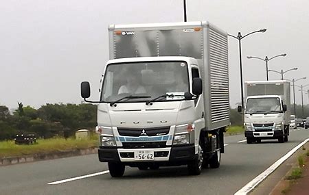 Fuso Canter Eco Hybrid Light Duty Truck Proves Its World Champion