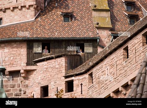 castle Haut Koenigsbourg Stock Photo - Alamy