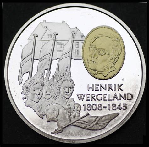 Norge medalje af sterling sølv 1999 indeholder one ounce finsølv De