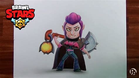 Dibujando A Mortis De Brawl Stars PatrickART YouTube