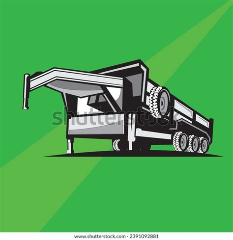 Vector Logo Showcases Dump Trailer Two Stock Vector (Royalty Free) 2391092881 | Shutterstock