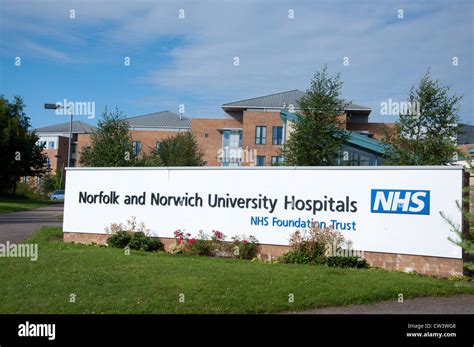 Norfolk and Norwich University Hospital Stock Photo - Alamy