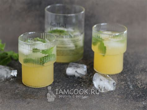 Лимонад с мятой без варки — рецепт с фото пошагово