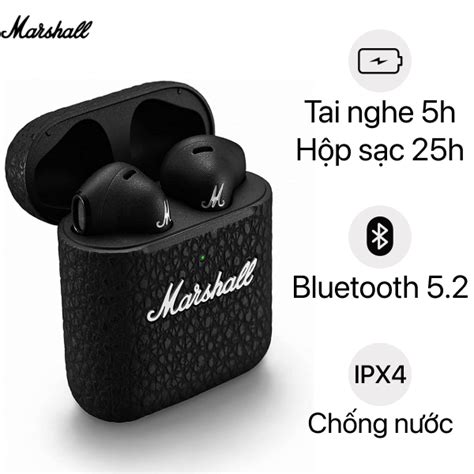 So sánh Tai nghe Bluetooth True Wireless Marshall Minor 3 III và Tai