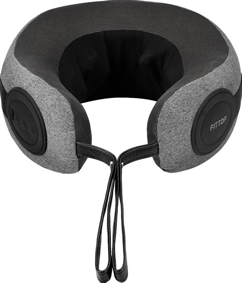 Купить Вибромассажер умный для шеи FitTop M-NECK II, Черный по ...