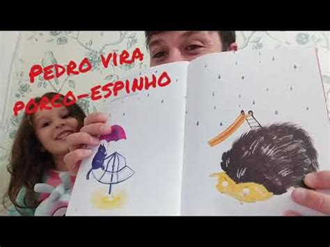 História infantil Pedro vira porco espinho de Janaína Tokitaka YouTube