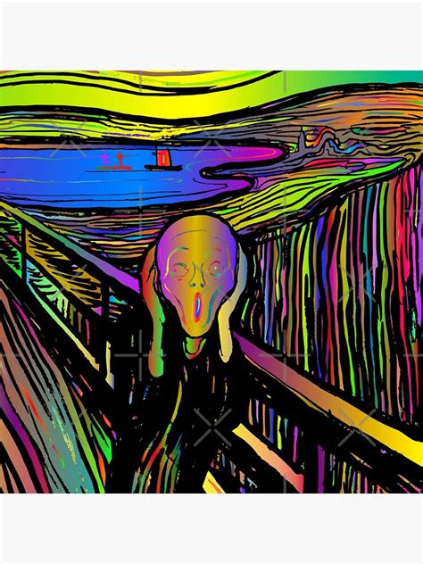 "The Scream - Art Colours" Poster for Sale by ForestArt | Redbubble