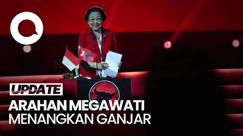 Arahan Megawati Di Rakernas Iv Pdip Turun Ke Rakyat Menangkan Ganjar