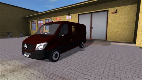 Mercedes Benz Sprinter Kurier Ups V Car Farming Simulator Mod