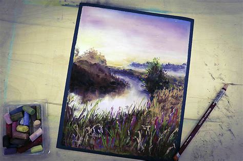 Мастер-класс "Пастель". Рисование пастелью в Москве