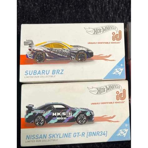 Jual Hot Wheels Nissan Skyline GT R R34 Dan Subaru Brz Shopee Indonesia
