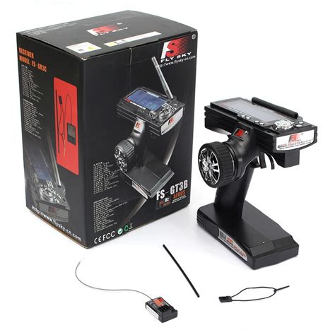 Flysky FS-GT3B 2.4G 3CH Transmitter & Receiver With Fail-Safe For RC ...