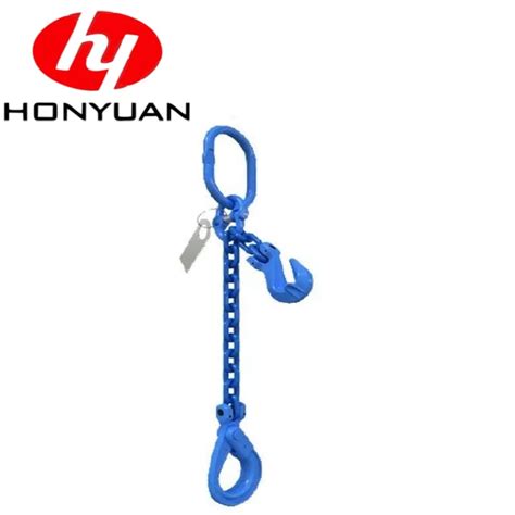 Alloy Steel Chain Sling For Lifting With Clevis Hook And Master Link