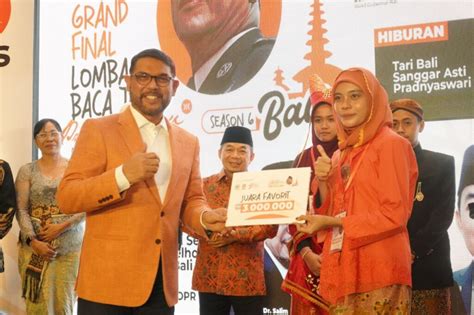 Foto Foto Kegiatan Final Lomba Baca Teks Proklamasi Mirip Bung Karno Di