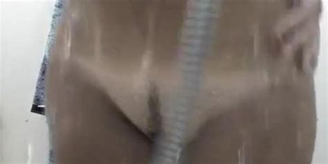 Hairy Pussy Woman Showering Tnaflix