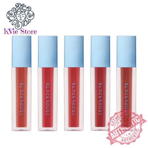 Son Black Rouge Air Fit Velvet Tint Ver 6 Blueming Garden Korea [sl