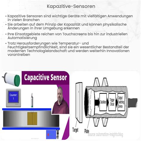 Kapazitive Sensoren Wie Es Funktioniert Anwendung Vorteile