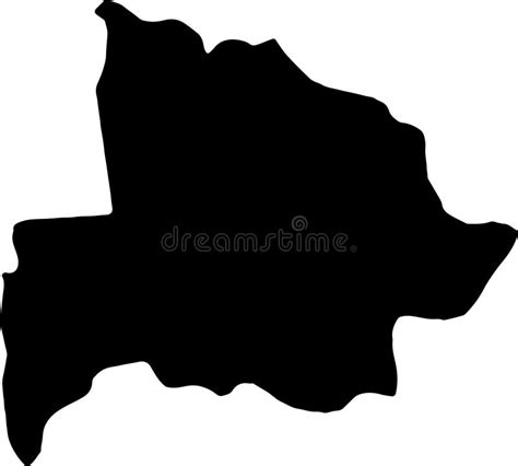 Mapa Da Silhueta Sourou Burkina Faso Fundo Transparente Ilustração