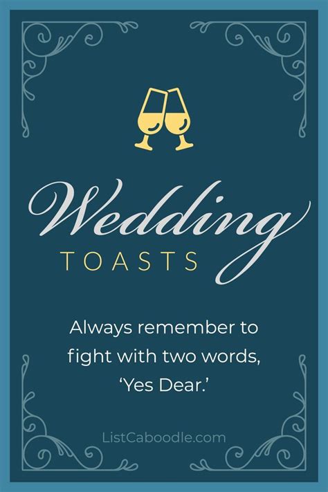 101 Best Wedding Toasts Ideas Examples And Quotes Wedding Toast Quotes Funny Wedding