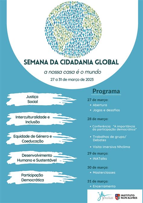 Semana Da Cidadania Global Instituto Nun Alvres