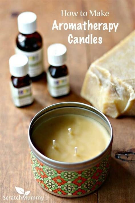 How To Make Diy Aromatherapy Candles Scratch Mommy