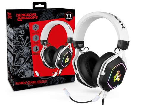 Konix Dungeonsanddragons Rainbow Gaming Headset Nextelshop