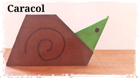 Caracol De Papel Origami YouTube