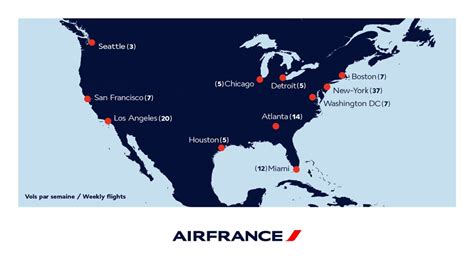 Air France to Operate Up to 122 Weekly Flights to 11 US Destinations ...