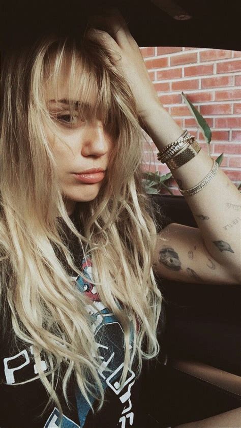 Miley Cyrus Blonde Hair Tumblr