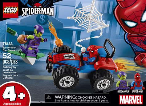 LEGO Super Heroes Spider Man Et La Course Poursuite En Voi 76133 Toys