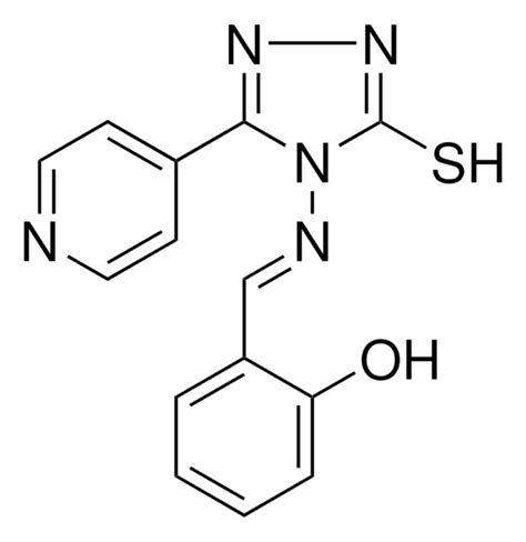 2 3 4 PYRIDINYL 5 SULFANYL 4H 1 2 4 TRIAZOL 4 YL IMINO METHYL