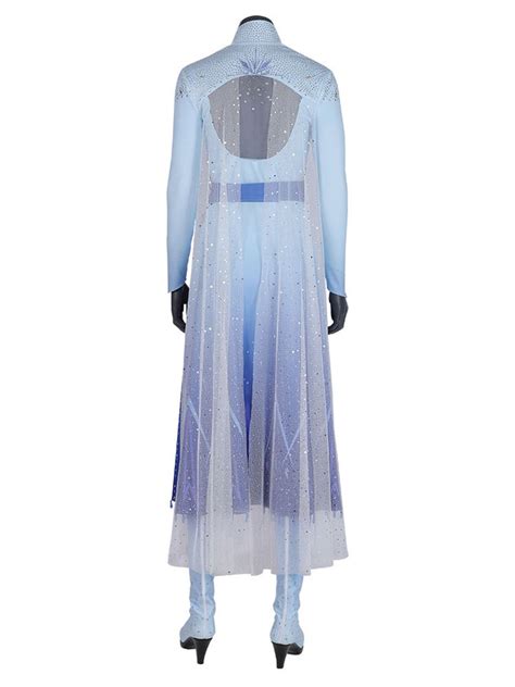 Frozen 2 Princess Elsa Disney Cartoon Cosplay Costume - Costumeslive.com