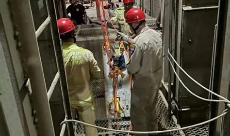 Trabalhador morre após cair em fosso de elevador